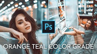 2 SECRET Layers to Make Your Photos ORANGE & TEAL in Photoshop