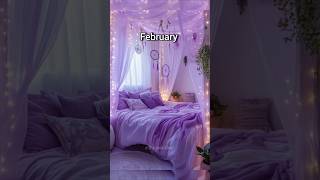choose your birthday month and see your bedroom #aesthetic #dream #shorts #relaxing Wealth