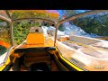 [4K] Matterhorn-Like Coaster Ride | Ice Mountain Bobsled | Enchanted Forest Theme Park 2021