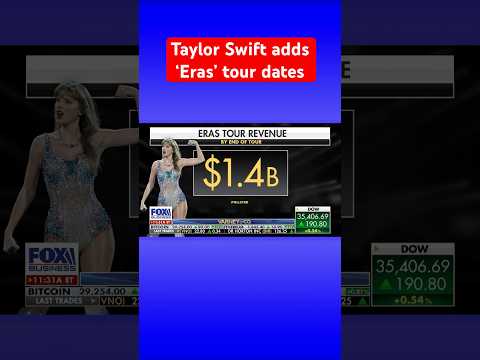 Taylor Swift’s tour could be the first to generate billions #shorts