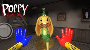 POPPY PLAYTIME CHAPTER 2 HORROR GAME ANDROID,IOS | SCARY BUNZO BUNNY | FULL GAMEPLAY WALKTHROUGH #1