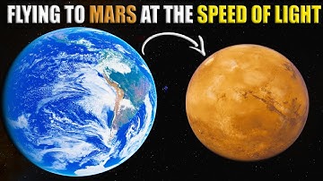 Traveling From Earth to Mars at Light Speed - Space Engine