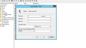 Creating User Accounts