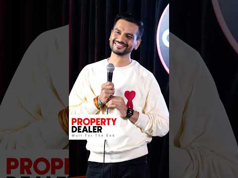 Property Dealer | Vikas Kush Sharma | Standup Comedy Crowd Work #standupcomedy #shorts