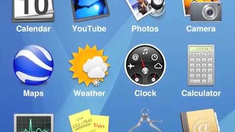 jMacPhone iPhone 4 Mac OS X Snow Leopard HD Theme Mp4