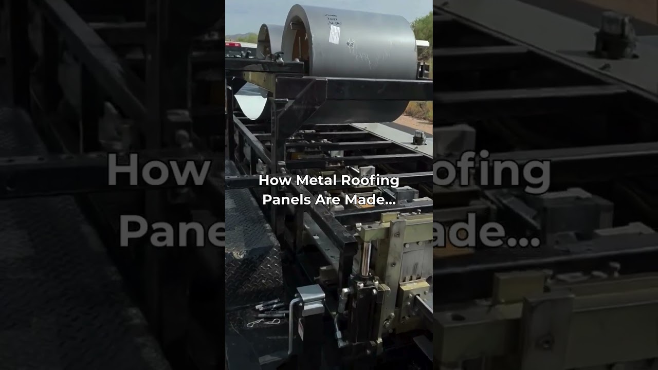 How Metal Roofing Panels Are Made