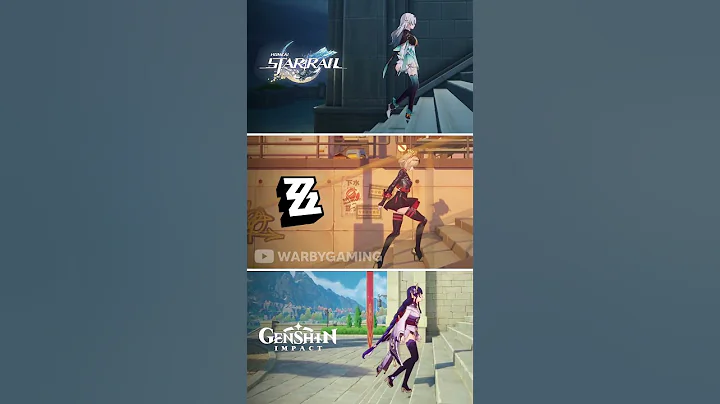 Honkai Star Rail vs ZZZ vs Genshin Impact | Stairs Animation
