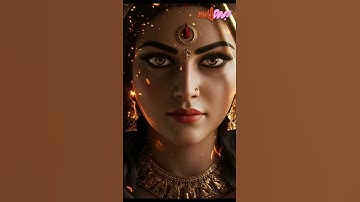 Cinematic Goddess Durga Face | HD Zoom-In | #Shorts #Navratri