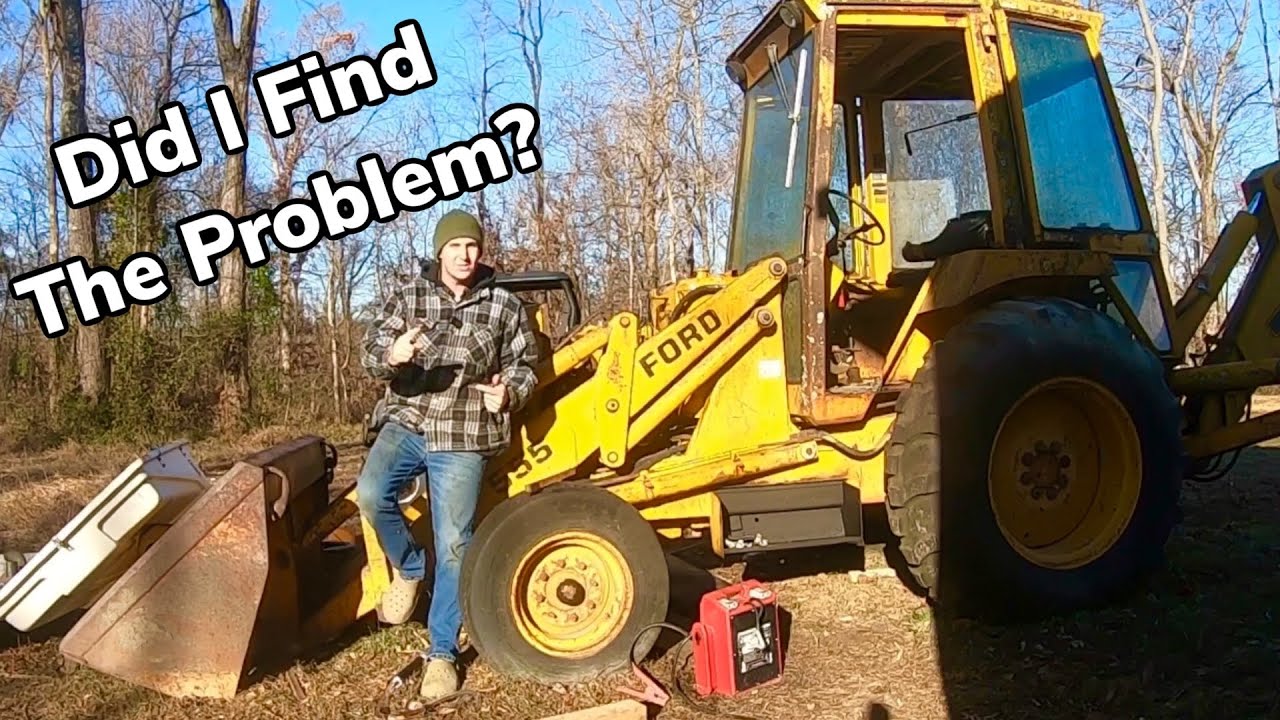 How Much Money Have I Spent on this NonRunning Backhoe / Ford 555