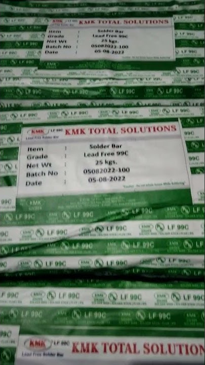 Lead Free Solder bar 99c.Solder Manufacturers in India  #Soldering