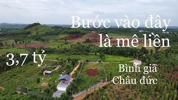 Bán đất vườn nông thôn tuyệt đẹp tại bình giã châu đức bà rịa vũng tàu 2 mặt tiền đường rộng rãi