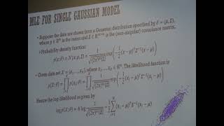 【2022 ML】Week 9 - Maximum Likelihood Estimation for Single Gaussian Model