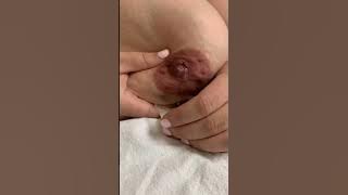 Hand express breast milk