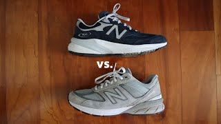 New Balance Made In USA 990v6 vs. 990v5 Comparison, Sizing, Comfort, Running, and Design!