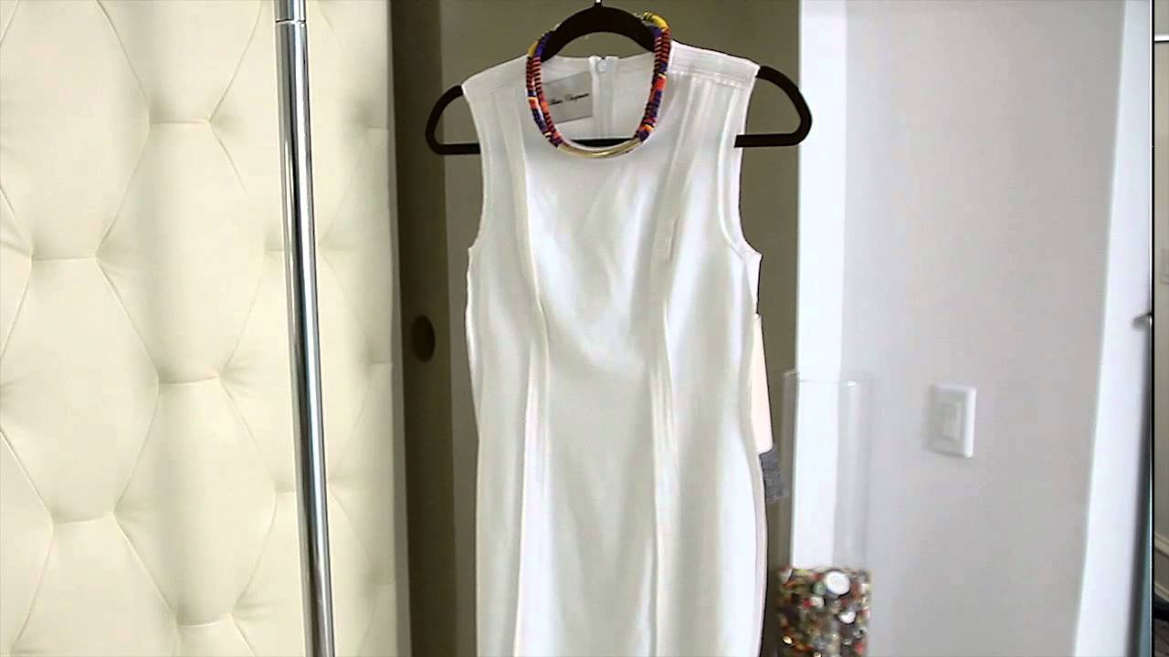 gold dresses for wedding party Shop Pre-Owned Calvin Klein Dresses main image 1