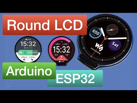 GC9A01 Round LCD With ESP32 U0026 Arduino