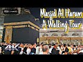 Masjid al haram makkah mecca  sky lab 4k  a walking tour 2023