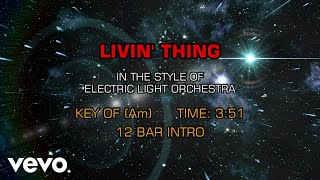 Electric Light Orchestra  Livin Thing karaoke