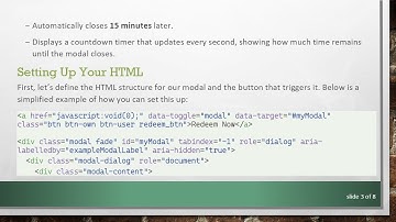 Closing a Modal Popup Based on System Time with jQuery