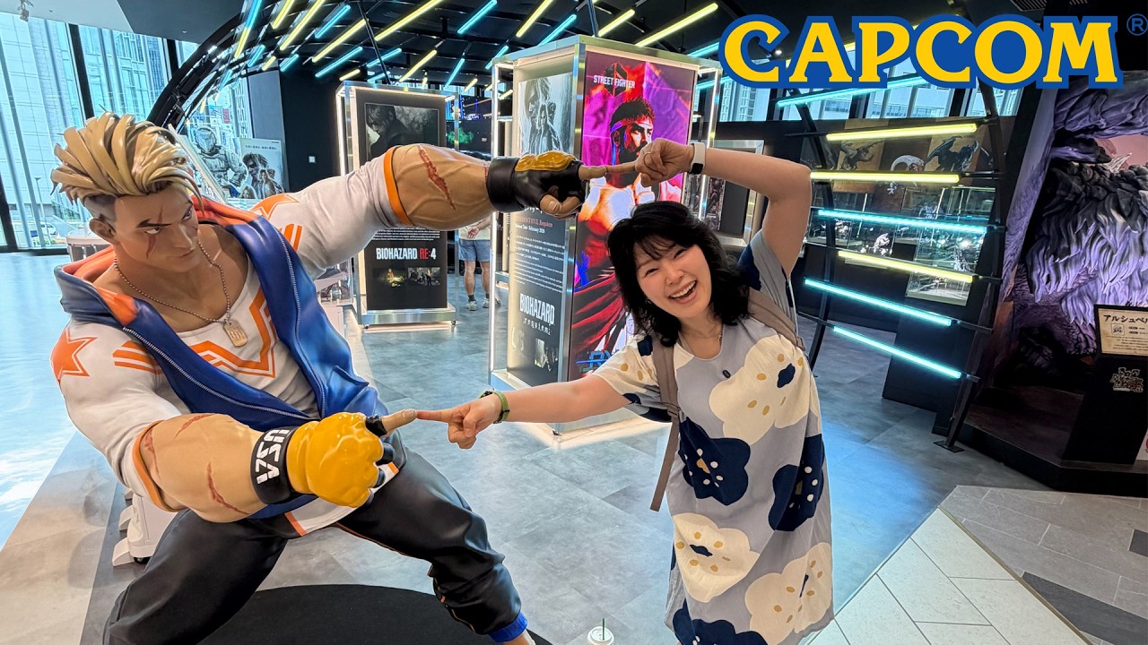 Going To The Capcom Store In Osaka! | Mrs. Eats Livestream!