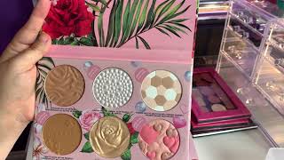 Decluttering My Face Palettes July 2021