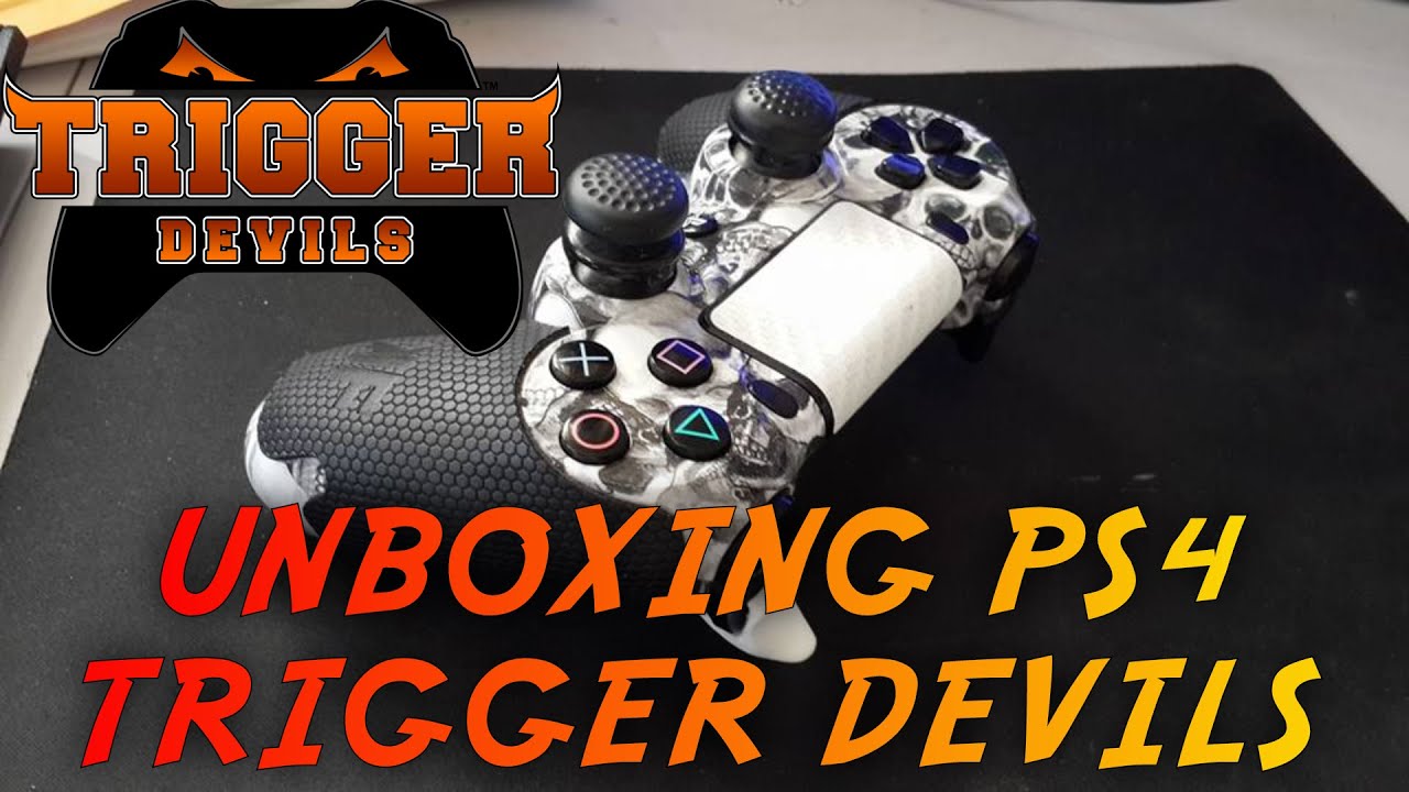 PS4 TRIGGER DEVILS UNBOXING AND INSTALL
