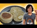 ENGLISH MUFFIN Recipe - How to Bake BREAD Without an Oven -