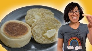 ENGLISH MUFFIN Recipe  How to Bake BREAD Without an Oven