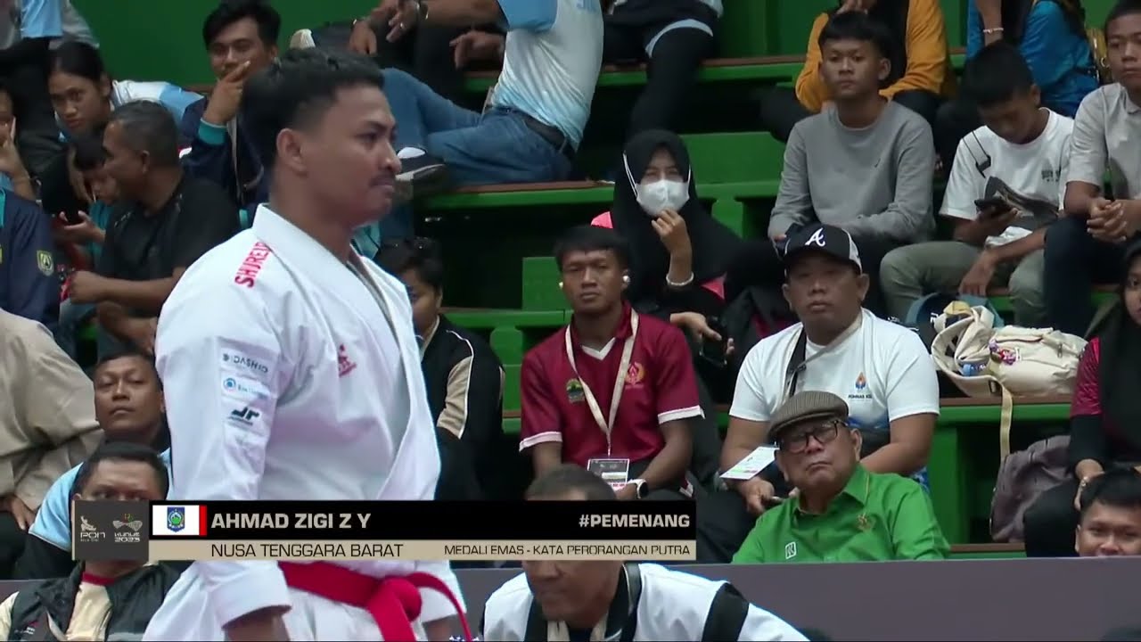 Final Kata Perorangan Putra PON Bela Diri Kudus 2025 - Zigi Zaresta (NTB) VS Naufal (JBR)