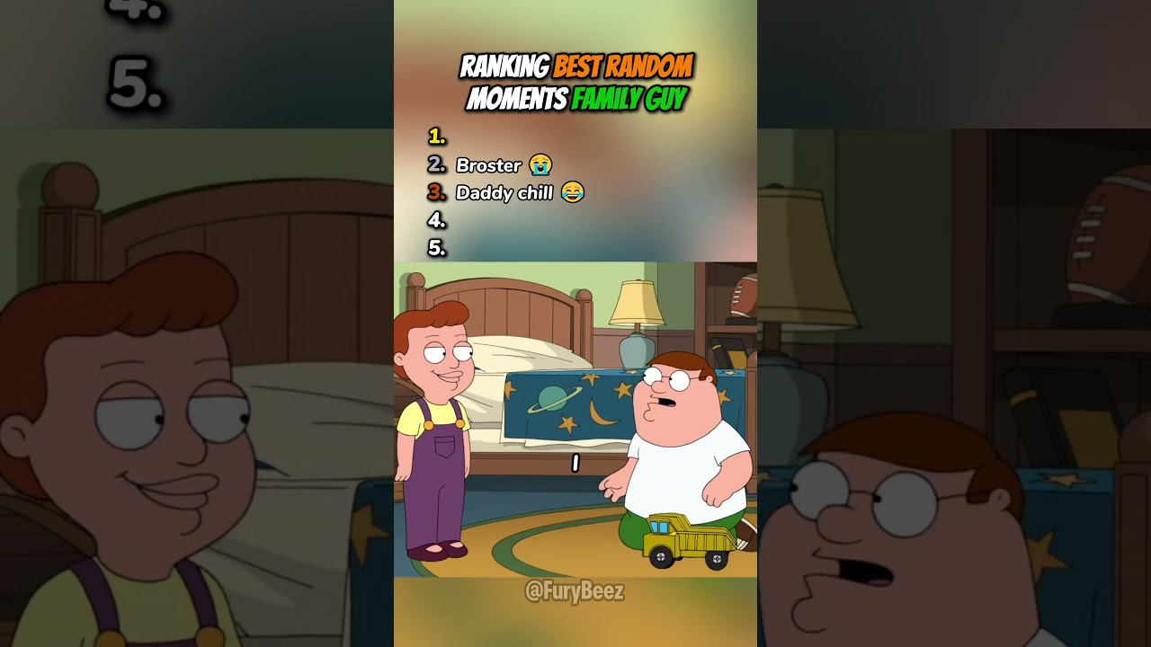 Ranking Best Random Moments in Family Guy