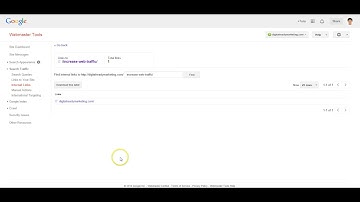 Internal Links - Google Search Console