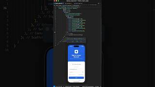 This #flutter Login UI is so satisfying to Watch ✨