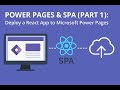 Power Pages & SPA (Part 1): Deploy a React App to Microsoft Power Pages (Full Guide)
