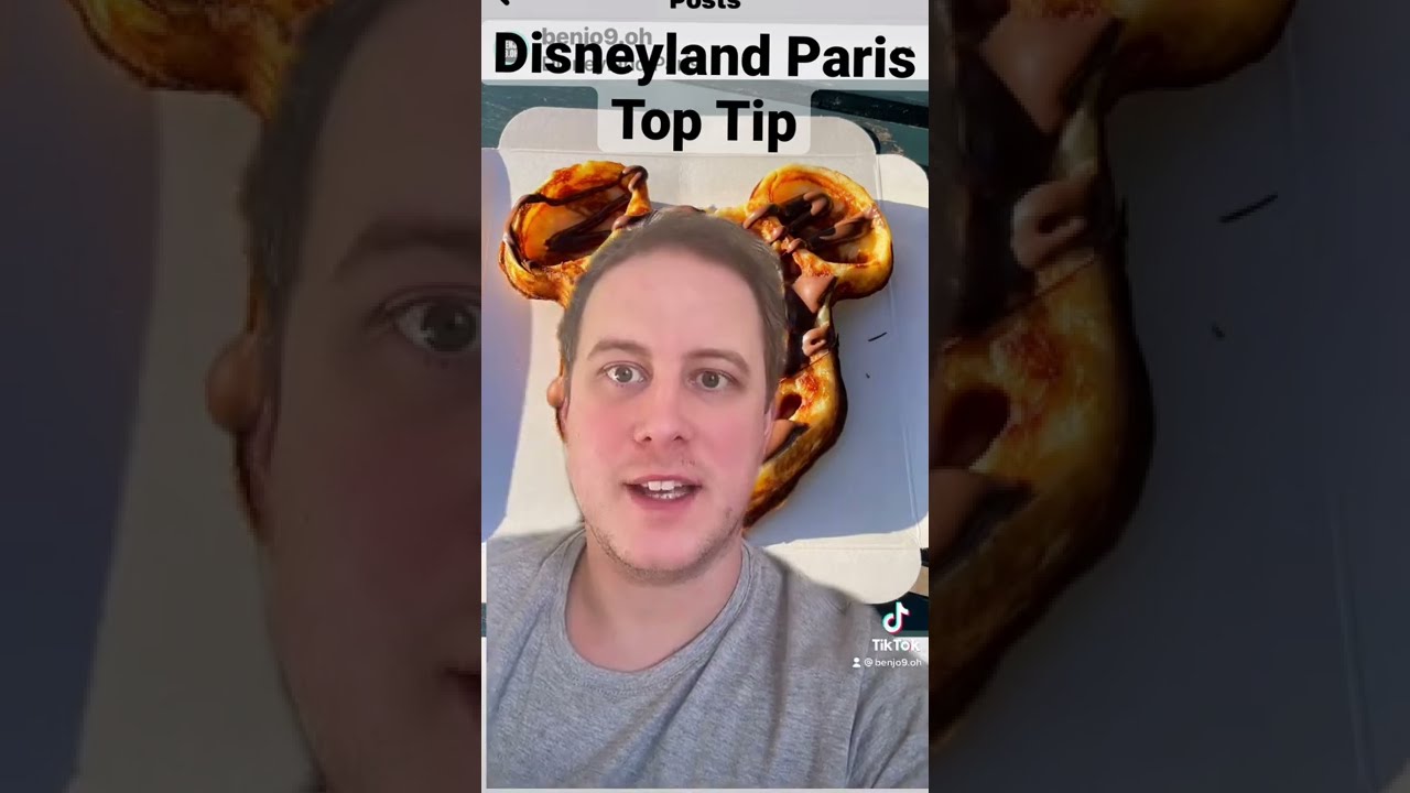 Disneyland Paris Top Tip - Mickey Waffel - YouTube