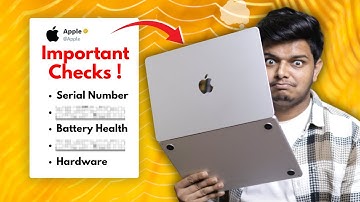 5 Things to Check After Buying a New MacBook !