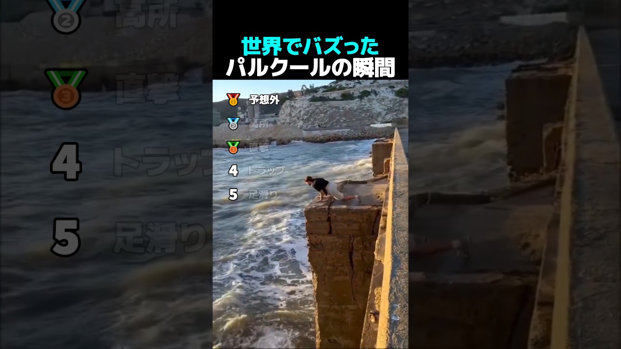 世界でバズったパルクールの瞬間TOP5