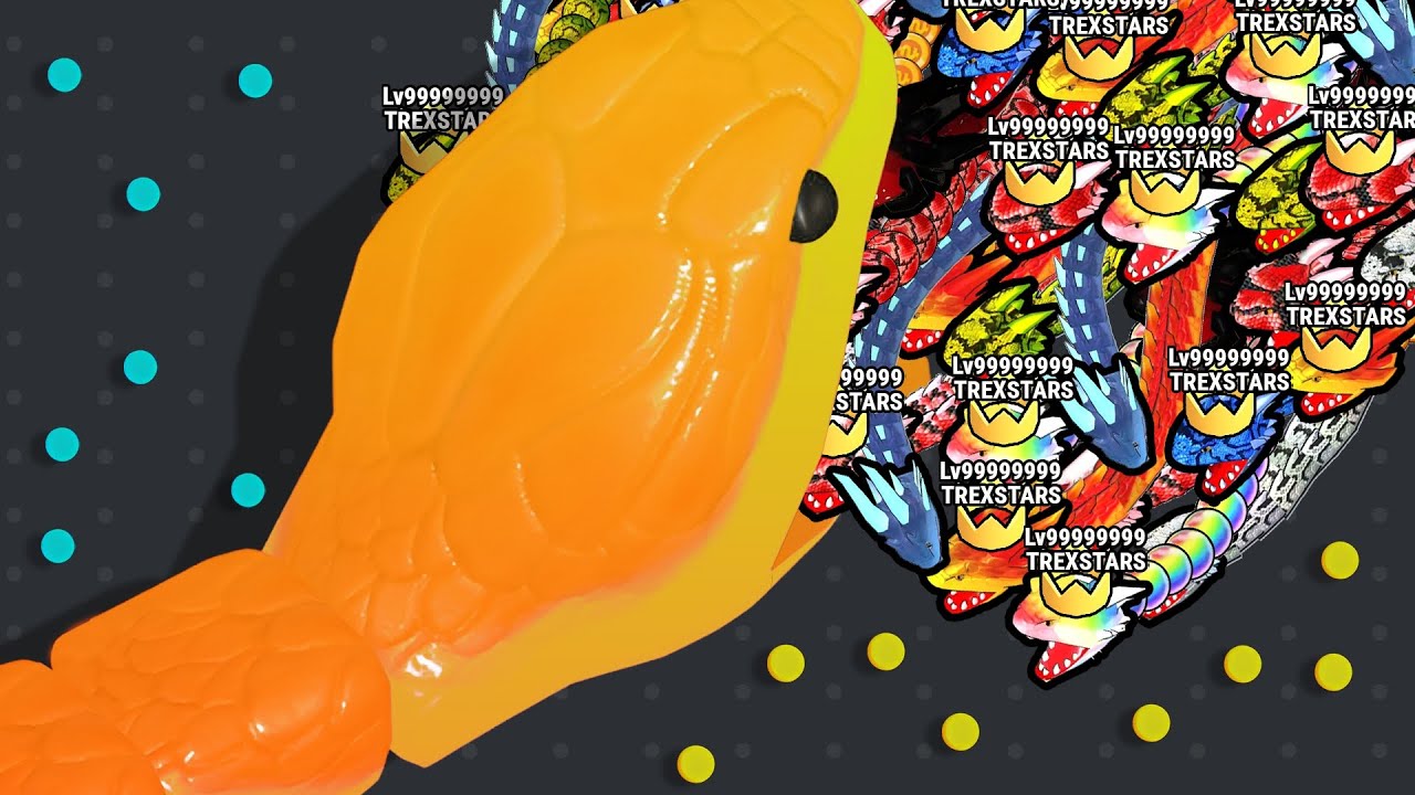 Snake Clash! .io - MAX LEVEL! Epic Snake Clash.io Gameplay! #258