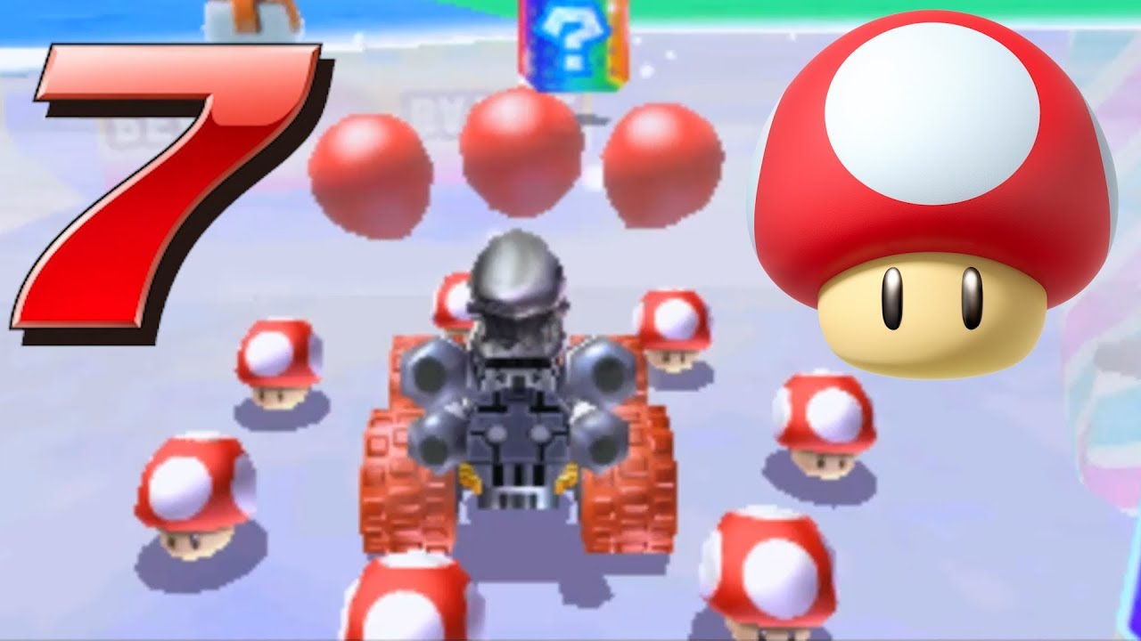 Mario Kart 7 Mushrooms Only Balloon Battle Mode With SponSubs! YouTube