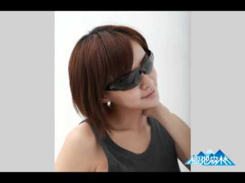 【極地森林】TR90深灰色偏光鏡片運動太陽眼鏡(7706)