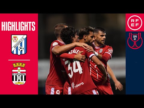 Resumen | Copa del Rey | Beasain KE 0-1 FC Cartagena | Primera eliminatoria