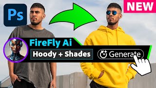 Photoshop CC 2023: Generative Fill Tutorial - Adobe FireFly is Now Built-in!