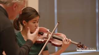 Vienna Philharmonic Orchestra Violin Master Class with Rainer Honeck: Brahms’s Symphony No. 4