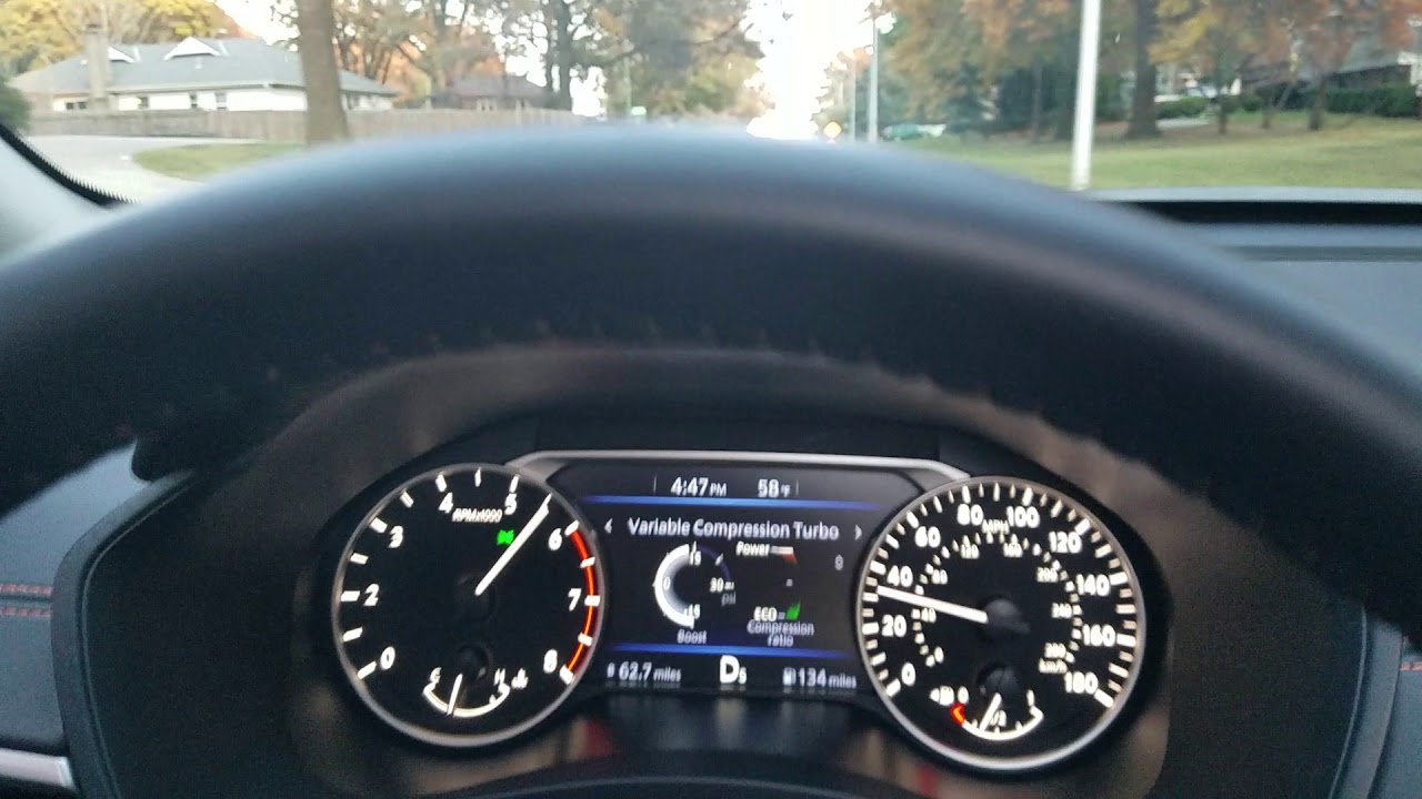 2019 Nissan Altima SR 2.0 VC-Turbo (0-60mph)