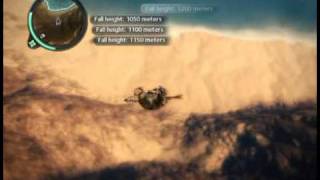 Just Cause 2 Highest base jump