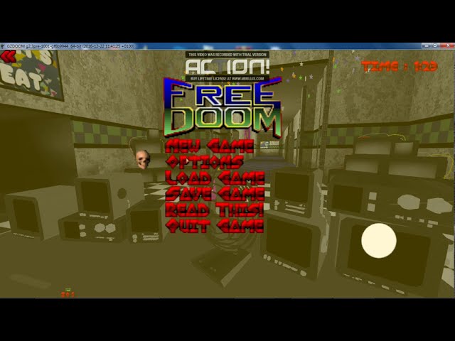 HERE COMES FREDDY FATBOY!!! Let's Play FNaF 2 Doom Mod 