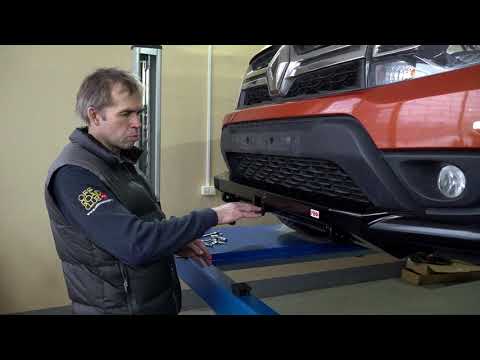 Новинка: силовой бампер для Renault Duster