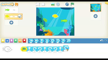 Coding an ABC pattern in ScratchJr - two patterns at the same time.