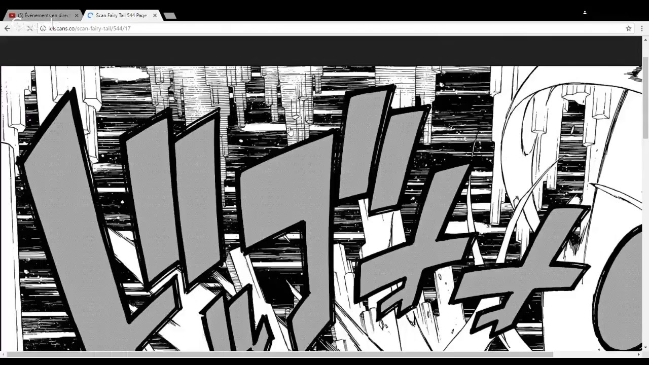 fairy tail scan 544 avant dernier chapitre - YouTube