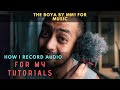 How I Record Audio for My Guitar Tutorials and Music Covers | Canon EOS M100 + Boya BY MM1