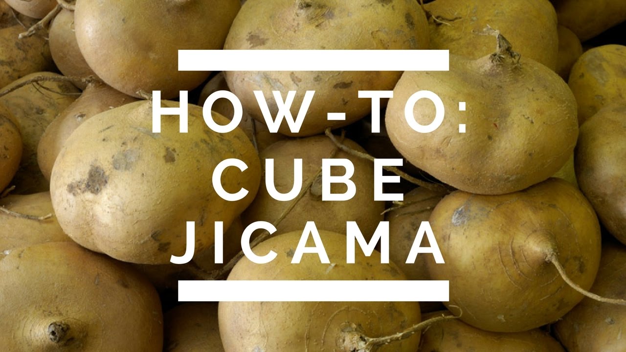 HowTo Cube Jicama YouTube